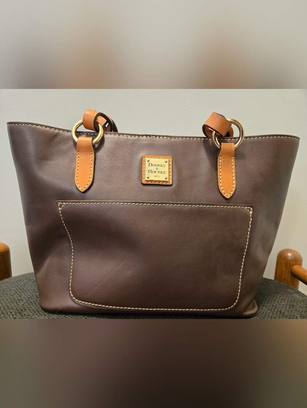 Dooney & Bourke Florentine Leather Small Gretchen Tote